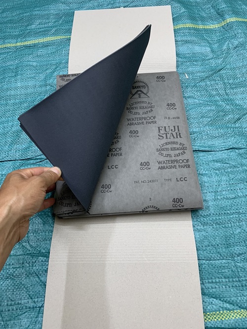 Bán giấy giáp Sankyo Fujistar độ nhám P400, kích thước 230mmx280mm
