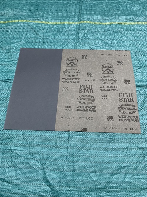 Bán giấy giáp Sankyo Fujistar độ nhám P500, kích thước 230mmx280mm