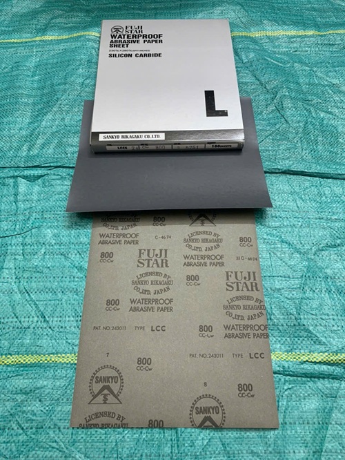 Bán giấy ráp Sankyo Fujistar P800, Nhám nhật Fujistar độ mịn 800