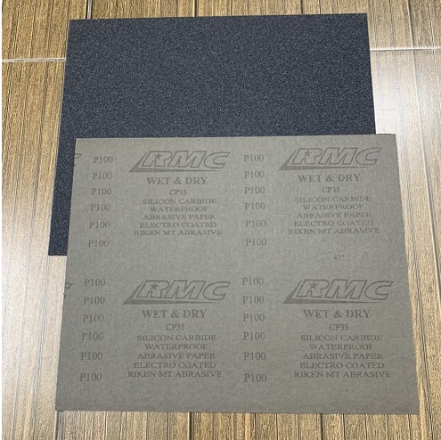 Giấy giáp CP35 RMC P100 kích thước 9''x11'' màu xám chịu nước