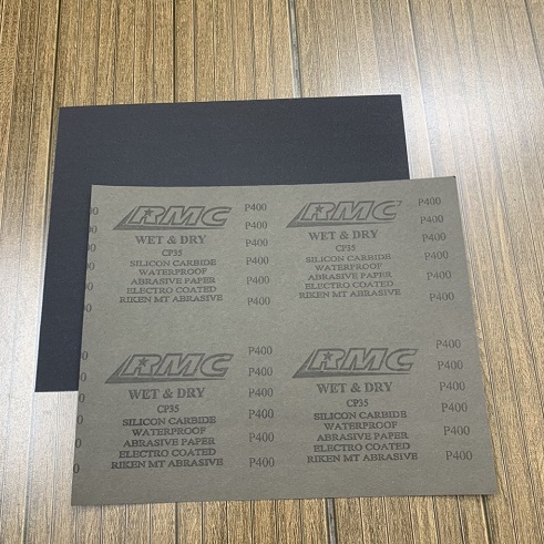 Giấy giáp CP35 RMC P400 kích thước 9''x11'' màu xám chịu nước