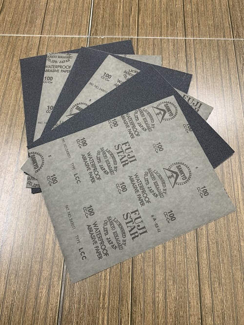 Giấy giáp Fujistar Sankyo P100 kích thước 230mmx280mm màu xám chịu nước