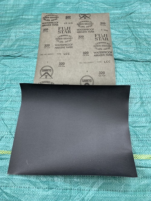Giấy giáp Fujistar Sankyo P320 kích thước 230x280mm màu xám chịu nước