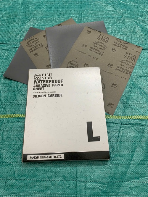 Giấy giáp Fujistar Sankyo P800 kích thước 230x280mm màu xám chịu nước
