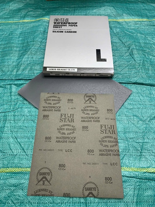 Bán giấy ráp Sankyo Fujistar P800, Nhám nhật Fujistar độ mịn 800