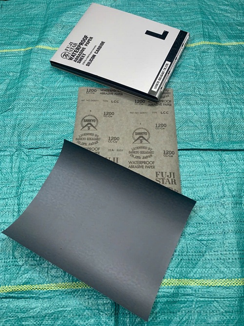Giấy giáp tờ Sankyo Fujistar, độ nhám mịn P1200, kích thước 9'x11''