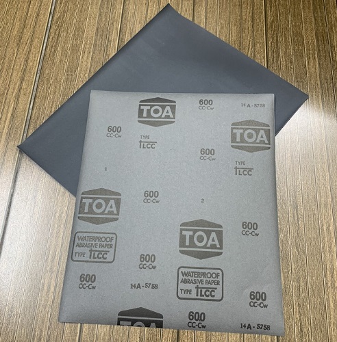 Giấy giáp TOA P600, giáp TOA độ hạt P600, ráp tờ TOA P600, nhám TOA P600