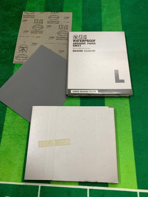 Giấy nhám chịu nước P1500, hãng Sankyo Fujistar, kích thước 23cmx28cm