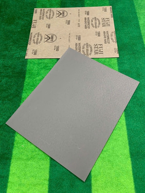 Giấy nhám tờ P1500 Sankyo Fujistar Nhật Bản, kích thước 23cmx28cm