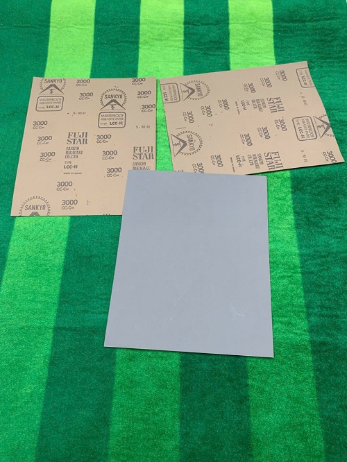 Giấy nhám tờ siêu mịn P3000 Sankyo Fujistar, kích thước 23cmx28cm