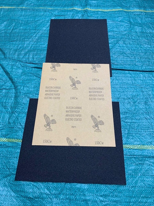 Giấy ráp thô #150 Đại Bàng, mã Cw - 2C, kích thước 230mmx280mm