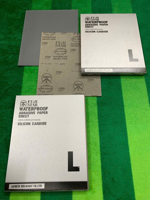 Giấy ráp Nhật Bản P1500, hãng Sankyo Fujistar, kích thước 230mmx280mm