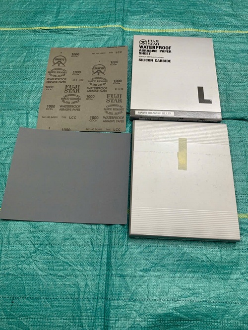 Giấy ráp Nhật Bản P1000, hãng Sankyo Fujistar, kích thước 230mmx280mm