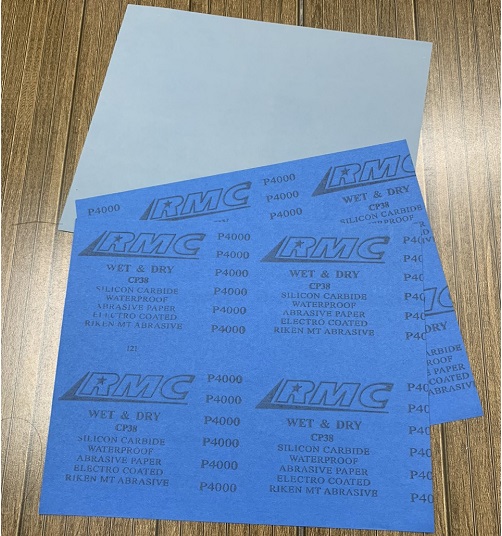 Bán và ship toàn quốc giấy ráp mịn P4000, mã RMC CP38, kích thước tờ A4