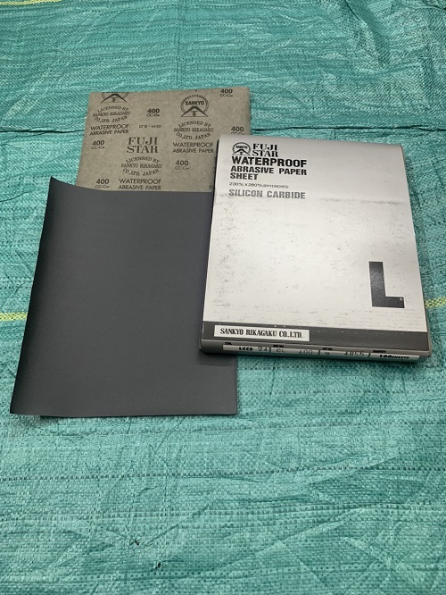 Giấy ráp nước, nhám nước, giáp nước tờ A4, hãng Sankyo Fujistar, độ nhám #400