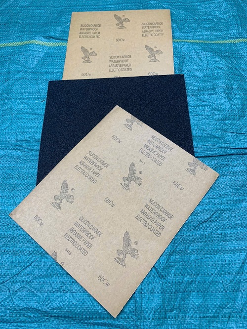 Giấy ráp thô nhất Hàn Quốc P60, hãng Đại Bàng, kích thước 230mmx280mm