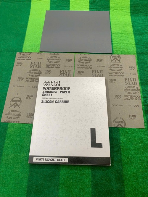Giấy ráp tờ A4, chịu nước, hãng sản xuất Sankyo Fujistar, độ hạt P1500