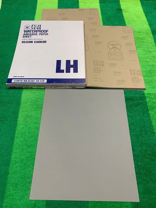 Giấy ráp tờ A4, chịu nước, hãng sản xuất Sankyo Fujistar, độ hạt P2500