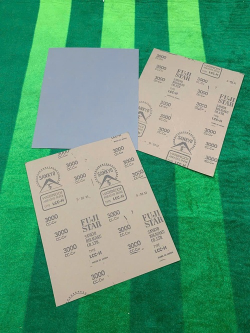 Giấy ráp tờ A4, chịu nước, hãng sản xuất Sankyo Fujistar, độ hạt P3000