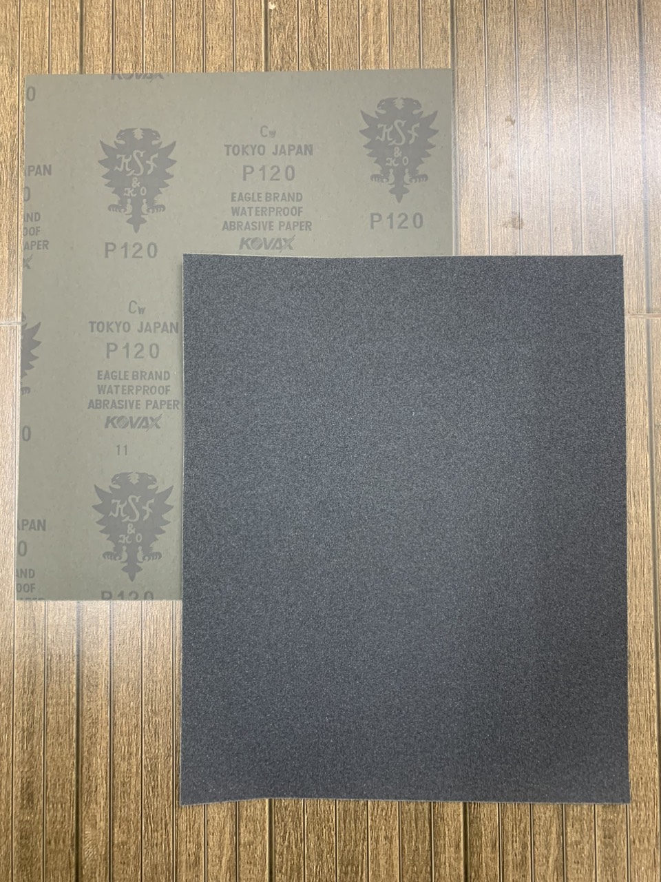 Giấy ráp tờ Kovax Tokyo Japan độ nhám P120 kích thước 230mmx280mm