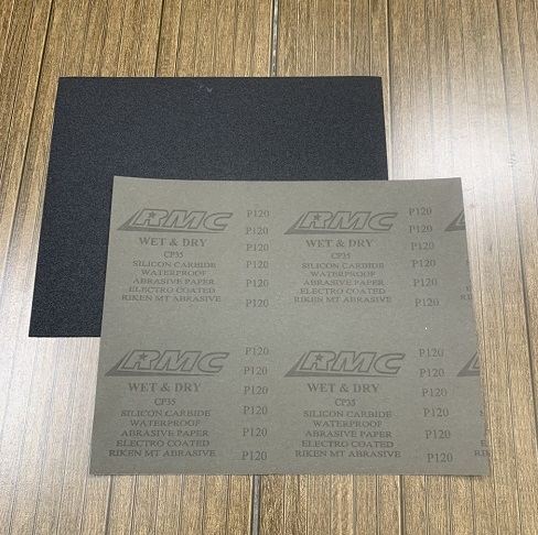 Giấy ráp tờ RMC CP35 độ nhám P120 kích thước 230mmx280mm 100 tờ/tập