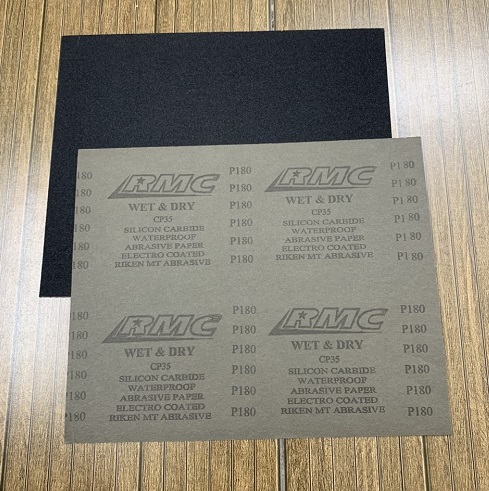 Giấy ráp tờ RMC CP35 độ nhám P180 kích thước 230mmx280mm 100 tờ/tập