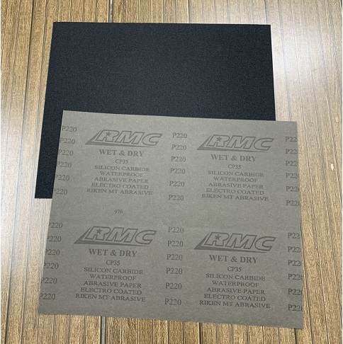 Giấy ráp tờ RMC CP35 độ nhám P220 kích thước 230mmx280mm 100 tờ/tập