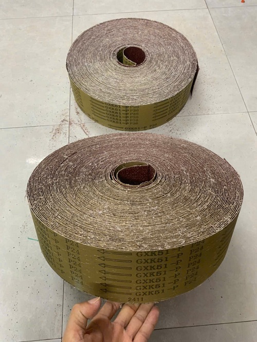 Vải nhám P24, độ hạt nhám P24 là thô nhất trên thị trường hiện nay