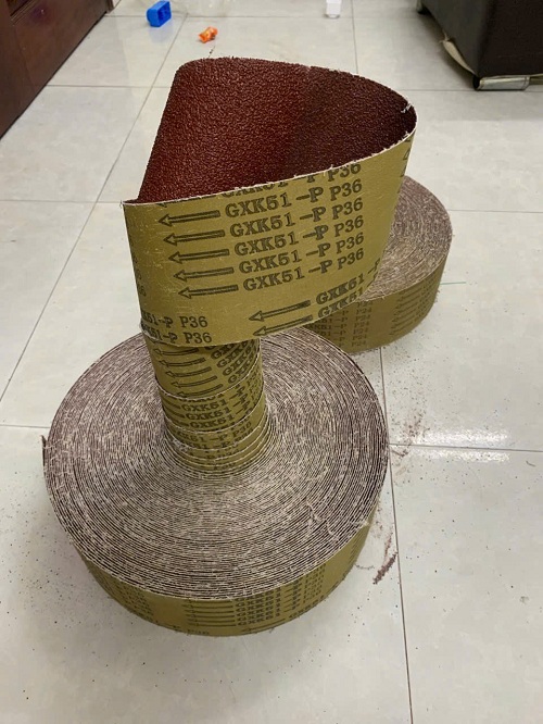 Vải nhám P36, độ hạt nhám thô P36