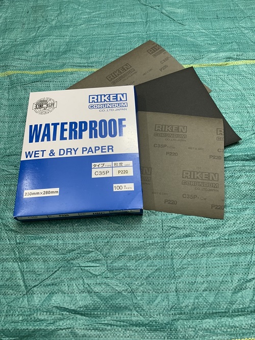 Bán giấy giáp, vải giáp Riken CP35 P220 tại Hồ Chí Minh, Sài Gòn, địa chỉ, sdt