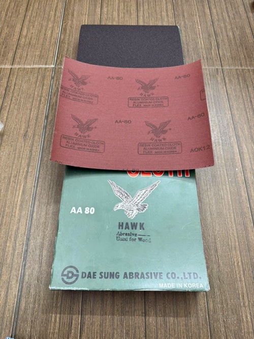 Vải ráp con Ó Hawk, nhập khẩu Hàn Quốc