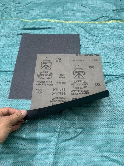 Nhám Fujistar Sankyo độ nhám P150, ráp tờ Sankyo #150, giáp tờ CC150