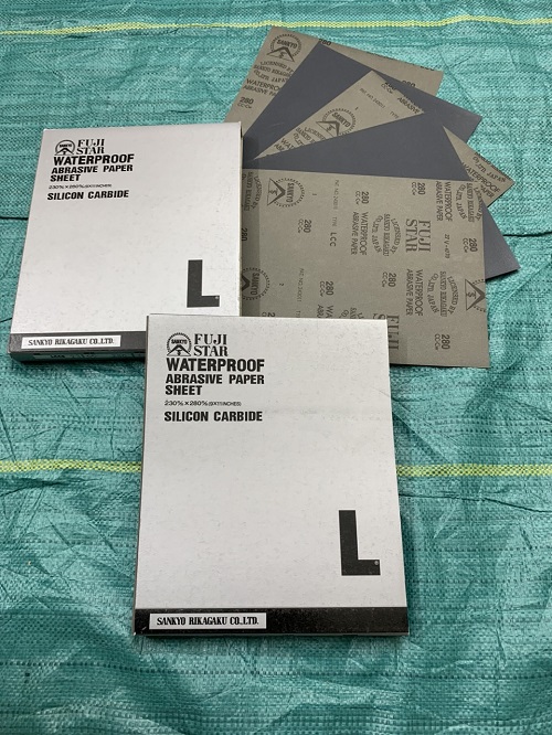 Nhám Fujistar Sankyo độ nhám P280, ráp tờ Sankyo #280, giáp tờ CC280