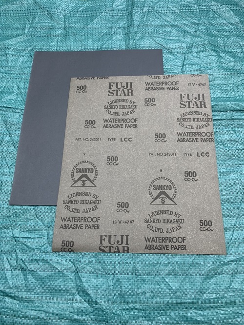 Nhám Fujistar Sankyo độ nhám P500, ráp tờ Sankyo #500, giáp tờ CC500