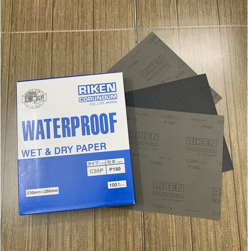 Nhám tờ RIKEN độ nhám P180, ráp tờ RIKEN #180, giáp tờ RIKEN P180