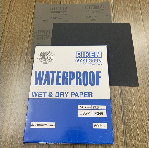 Nhám tờ RIKEN độ nhám P240, ráp tờ RIKEN #240, giáp tờ RIKEN P240