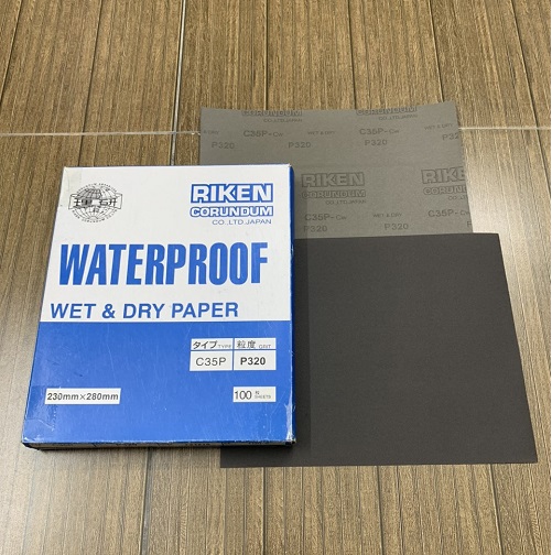 Nhám tờ RIKEN độ nhám P320, ráp tờ RIKEN #320, giáp tờ RIKEN P320