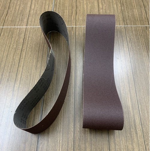 Nhám vòng kích thước 100mmx915mm, hãng SAC Nhật Bản, độ nhám P120