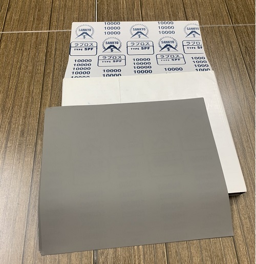 Giấy ráp siêu mịn, hãng Sankyo, độ nhám P10000, kích thước 230mmx280mm