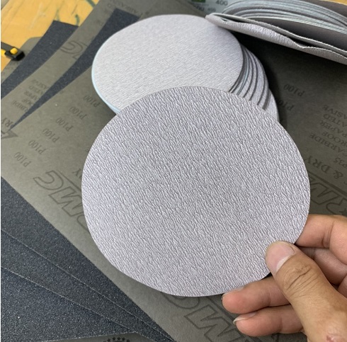 Giấy nhám tròn phi 125mm (5