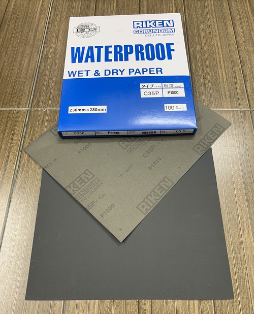 Ráp tờ A4 Riken CP35, độ nhám P1000, kích thước 230mmx280mm