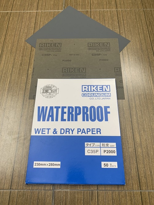 Ráp tờ A4 Riken CP35, độ nhám P2000, kích thước 230mmx280mm