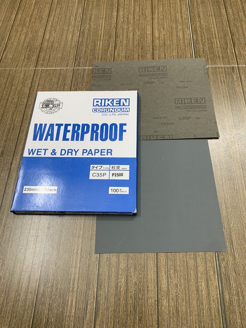 Ráp tờ siêu mịn A4 Riken CP35, độ nhám P2500, kích thước 9''x11''