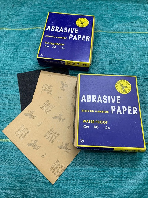 Ráp tờ Đại Bàng Hàn Quốc, độ nhám thô P60, kích thước 230mmx280mm