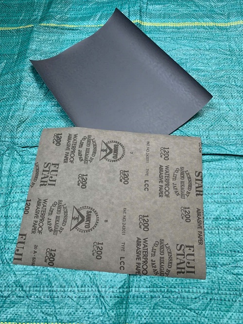 Ráp tờ Sankyo Fujistar, độ nhám mịn P1200, kích thước 230mmx280mm