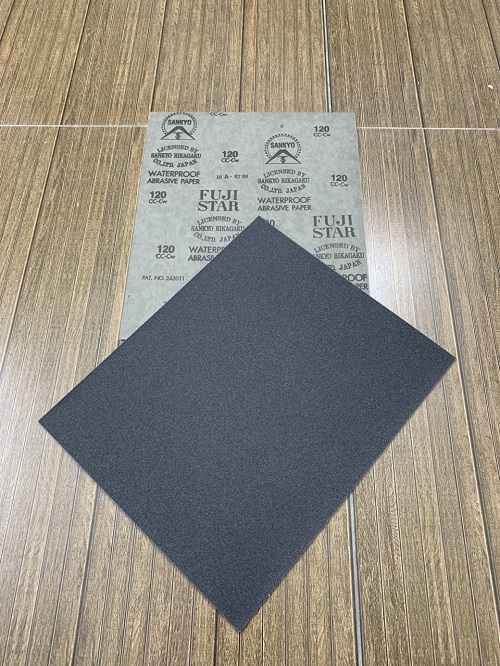 Ráp tờ Fujistar Sankyo, độ nhám thô P120, kích thước 230mmx280mm