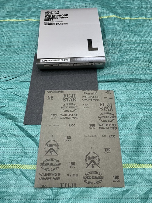 Ráp tờ Fujistar Sankyo, độ nhám thô P180, kích thước 230mmx280mm