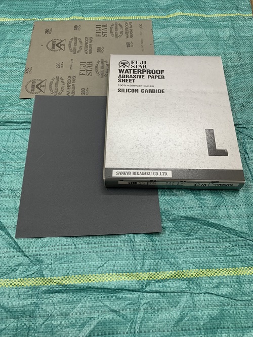 Ráp tờ Fujistar Sankyo, độ nhám thô P280, kích thước 230mmx280mm