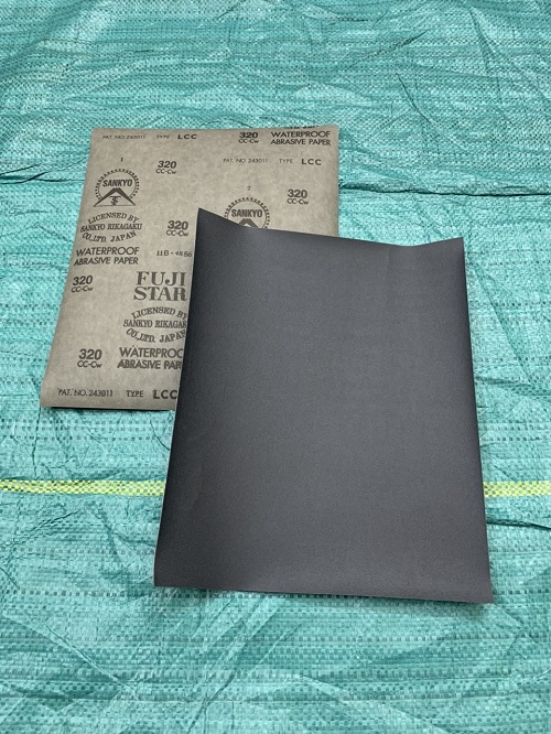 Ráp tờ Fujistar Sankyo, độ nhám thô P320, kích thước 230mmx280mm