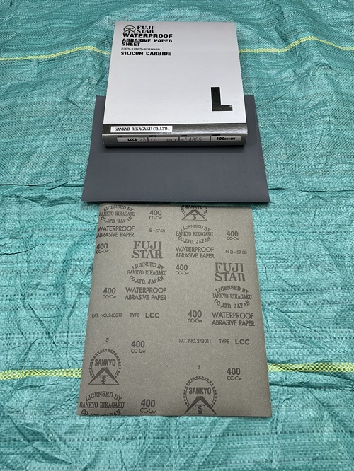 Ráp tờ Fujistar Sankyo, độ nhám thô P400, kích thước 230mmx280mm